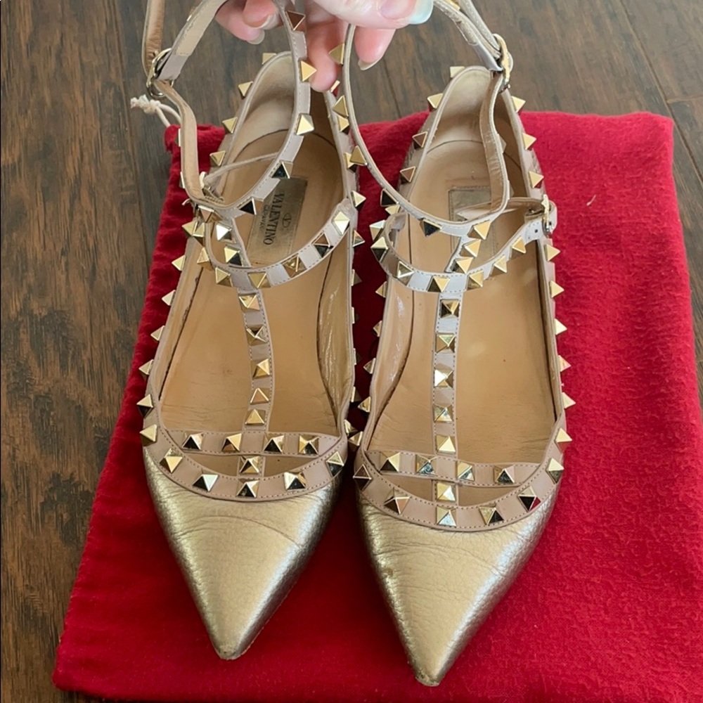 Valentino Rockstud Flats